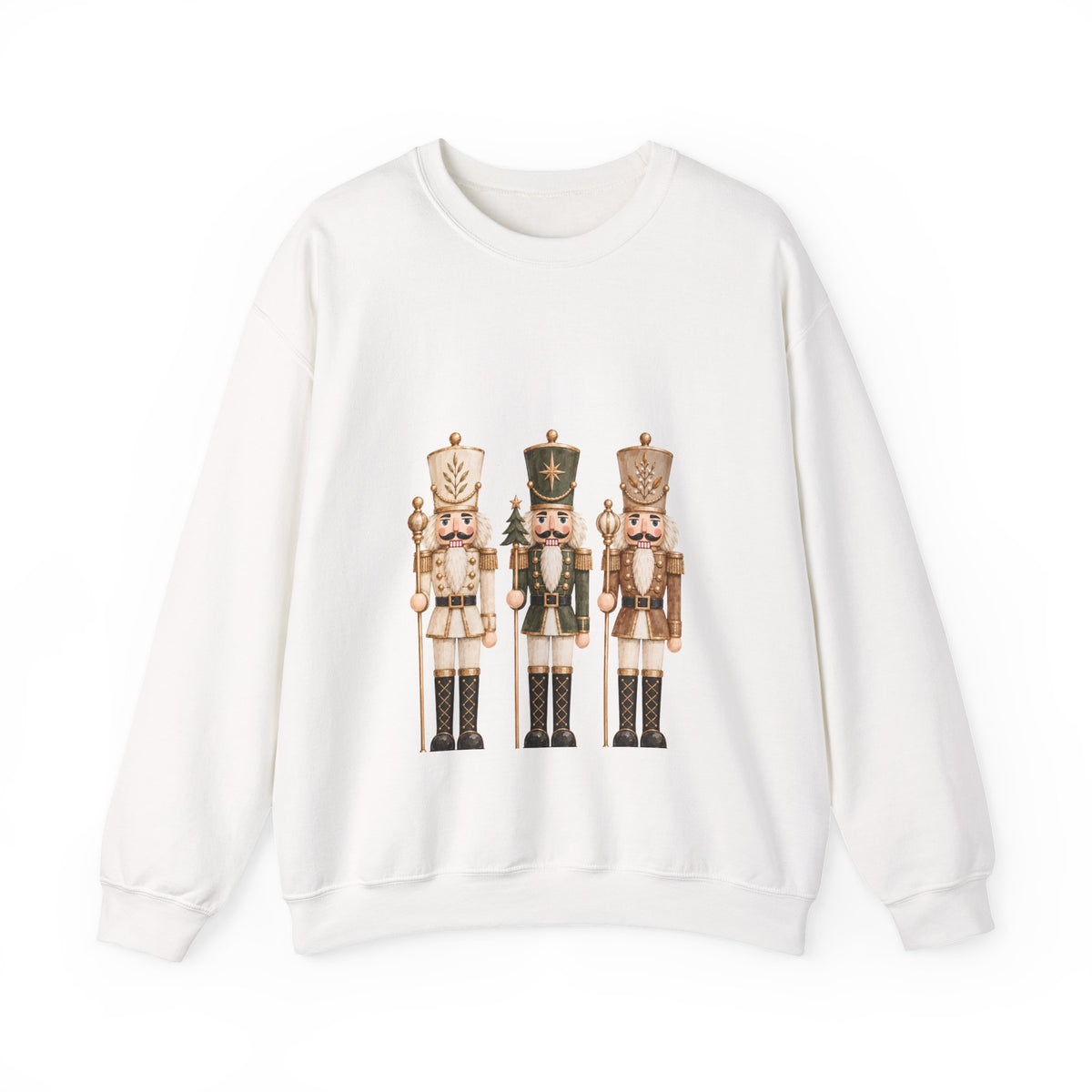 Nutcracker Trio Christmas Crewneck Sweatshirt