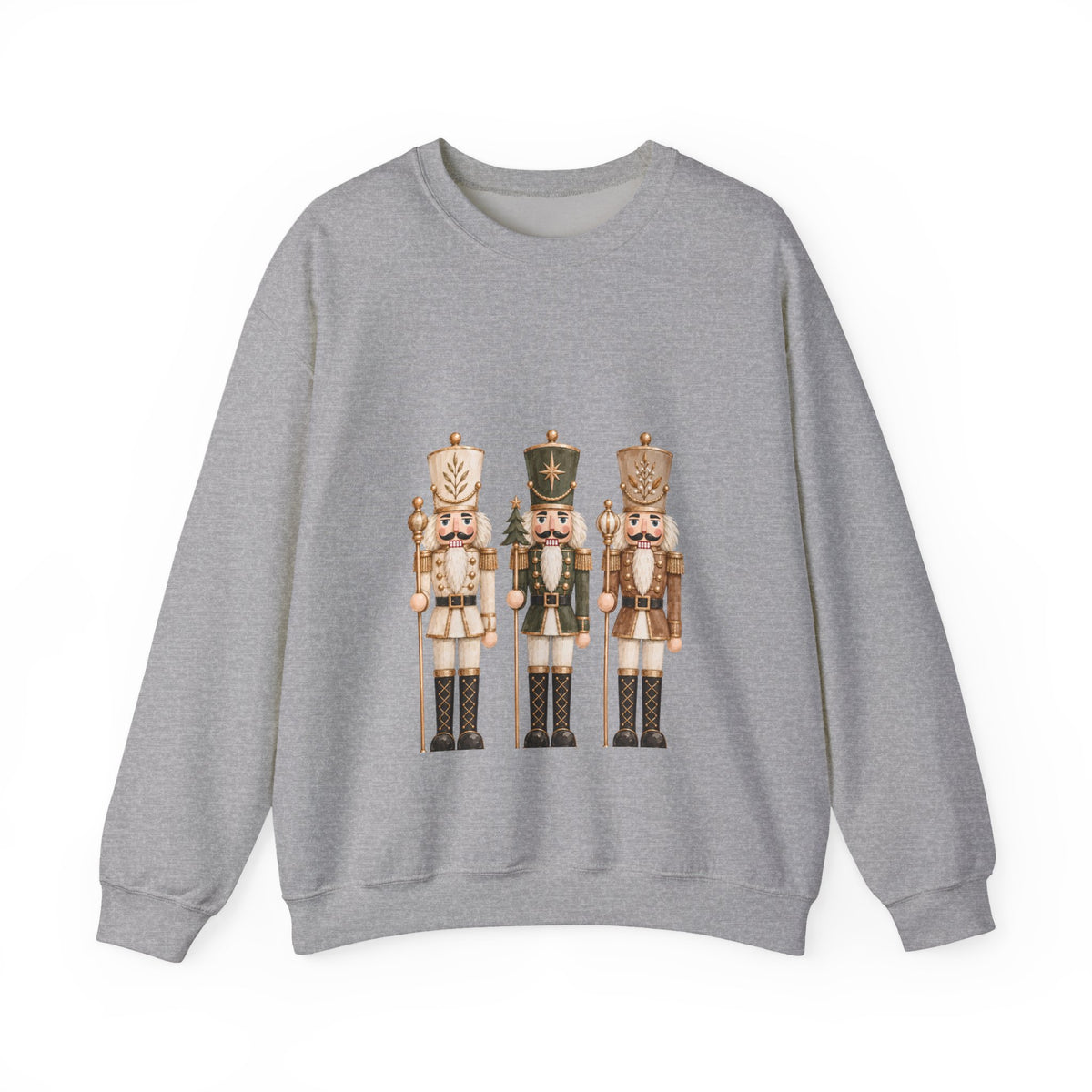 Nutcracker Trio Christmas Crewneck Sweatshirt