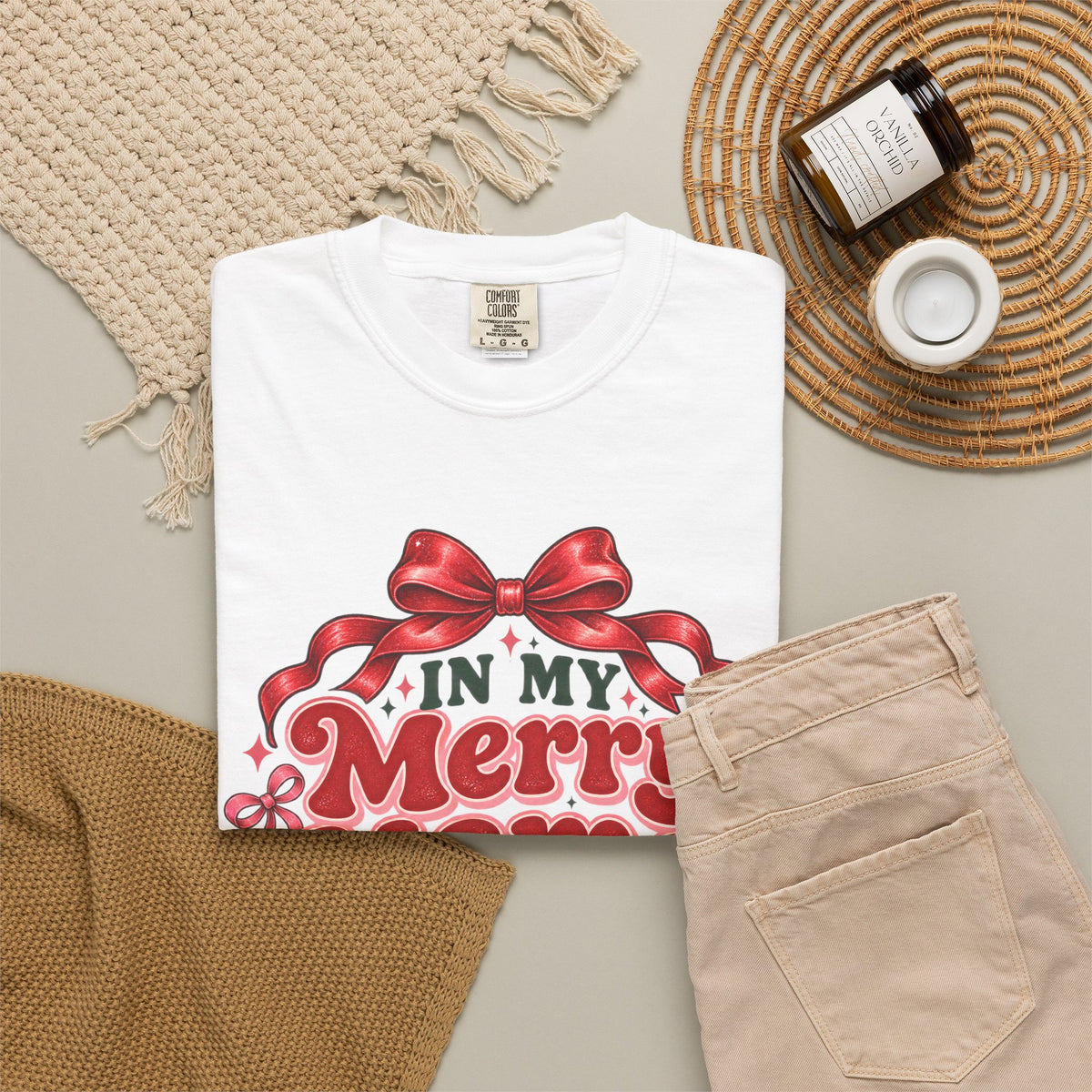 In My Merry Mama Era Christmas T-Shirt