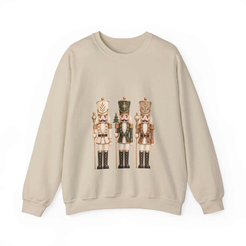 Nutcracker Trio Christmas Crewneck Sweatshirt