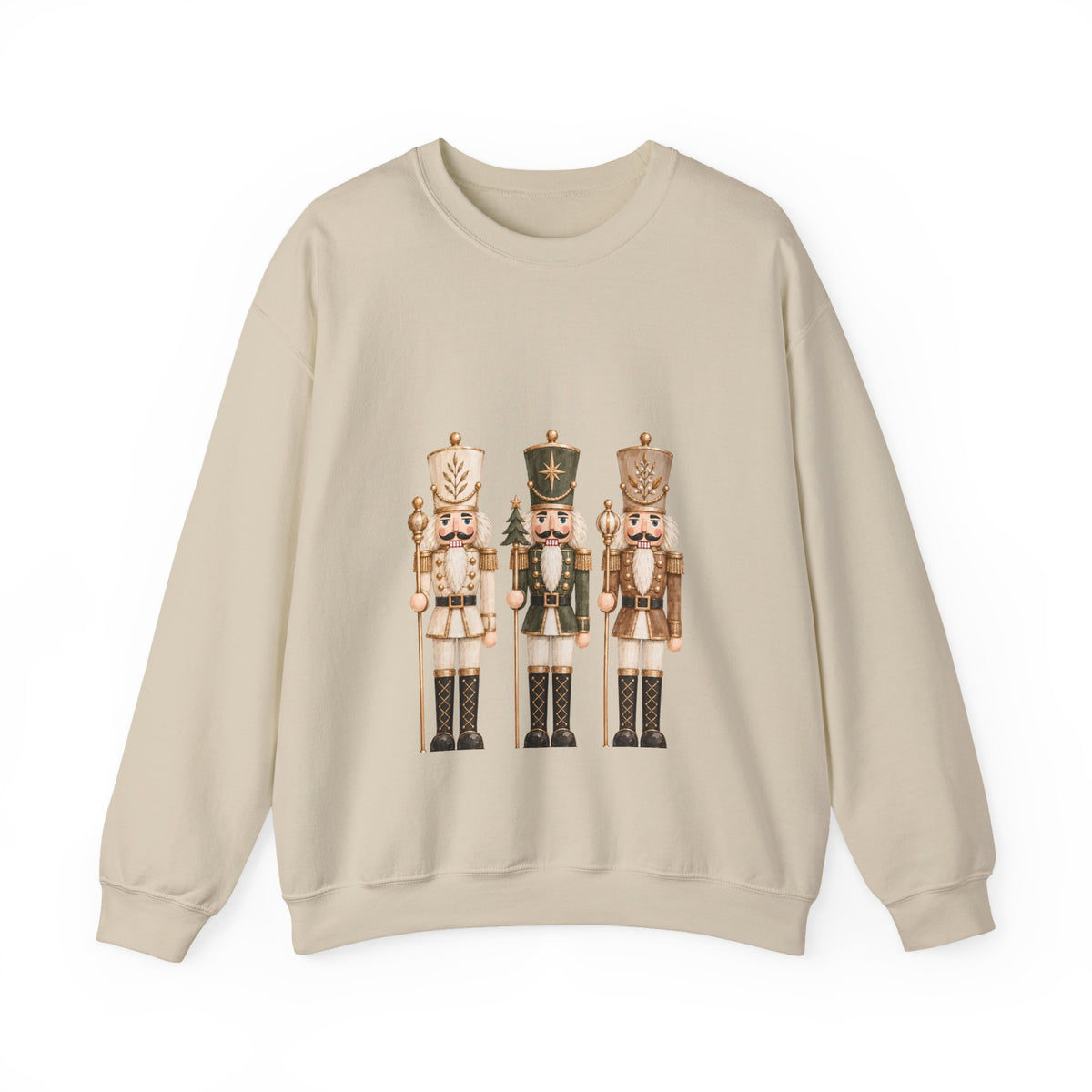 Nutcracker Trio Christmas Crewneck Sweatshirt