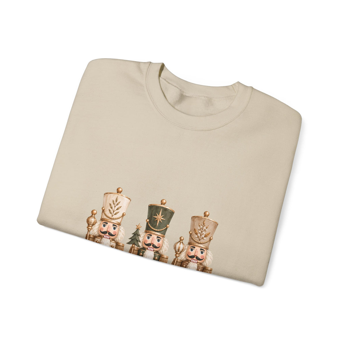 Nutcracker Trio Christmas Crewneck Sweatshirt